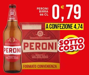 Vantaggio Cash&Carry PERONI BIRRA 66 CL offerta