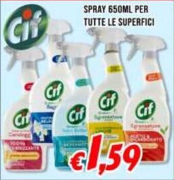 Supermercati Emark SPRAY 650ML PER TUTTE LE SUPERFICI offerta