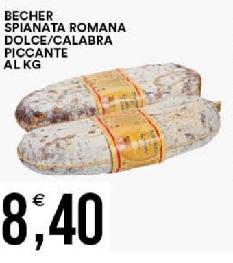 Vantaggio Cash&Carry BECHER SPIANATA ROMANA DOLCE/CALABRA PICCANTE offerta