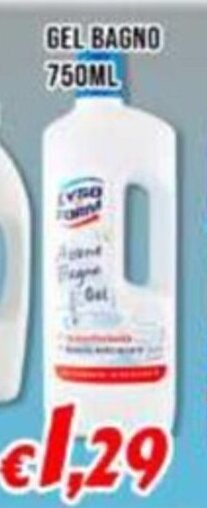 Supermercati Emark GEL BAGNO 750ML offerta