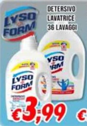 Supermercati Emark DETERSIVO LAVATRICE 36 LAVAGGI offerta