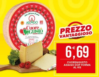 CUORE&GUSTO ASIAGO DOP FORMA