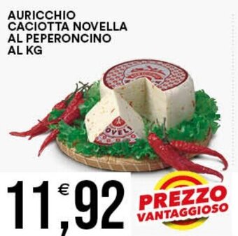 Vantaggio Cash&Carry AURICCHIO CACIOTTA NOVELLA AL PEPERONCINO offerta