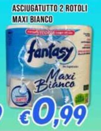 Supermercati Emark ASCIUGATUTTO 2 ROTOLI MAXI BIANCO offerta