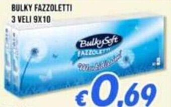 BULKY FAZZOLETTI 3 VELI 9X10
