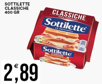 Vantaggio Cash&Carry SOTTILETTE CLASSICHE 400 GR offerta