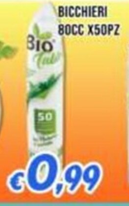 Supermercati Emark BICCHIERI 80CC X50PZ offerta