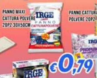 Supermercati Emark PANNO Maxi CATTURA POLVERE POLVERE 20PZ 30x50 cm offerta