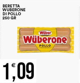 Vantaggio Cash&Carry BERETTA WUBERONE DI POLLO 250 GR offerta