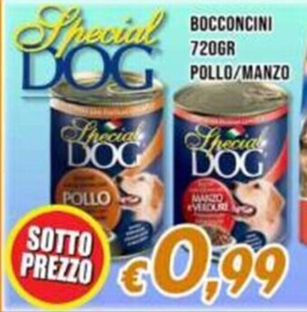 Supermercati Emark Bocconcini 720 gr Pollo/Manzo offerta