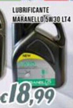 LUBRIFICANTE MARANELLO 5W30 LT4