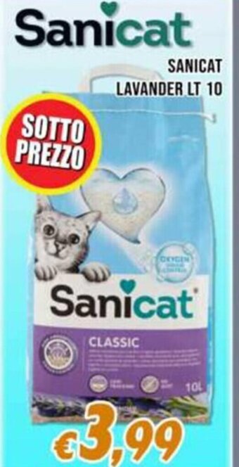 Supermercati Emark SANICAT LAVANDER LT 10 offerta
