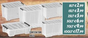 Supermercati Emark CONTENITORI JOLLY 8Lt offerta