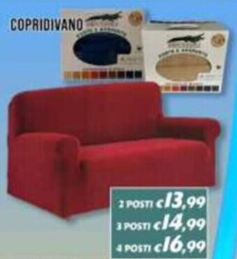 Supermercati Emark COPRIDIVANO 2 POSTI offerta
