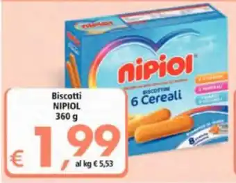 Nipiol Biscotti 360g