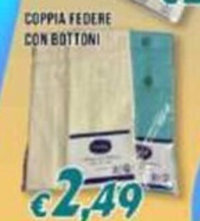 Supermercati Emark COPPIA FEDERE CON BOTTONI offerta