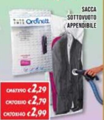 Supermercati Emark SACCA SOTTOVUOTO APPENDIBILE offerta