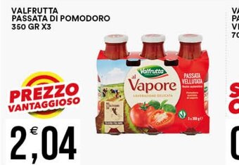 Vantaggio Cash&Carry VALFRUTTA PASSATA VELLUTATA 700 ML offerta