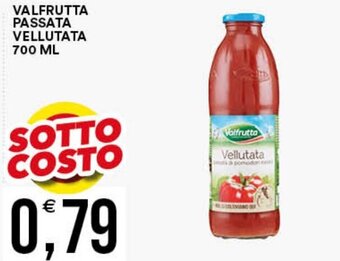 Vantaggio Cash&Carry VALFRUTTA PASSATA VELLUTATA 700 ML offerta