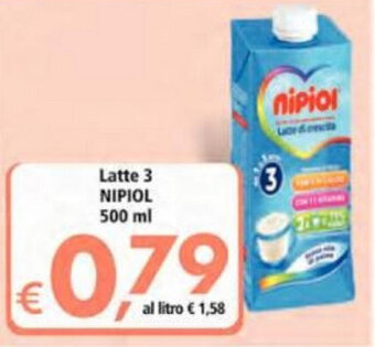 Alter Discount Nipiol Latte 3 500ml offerta