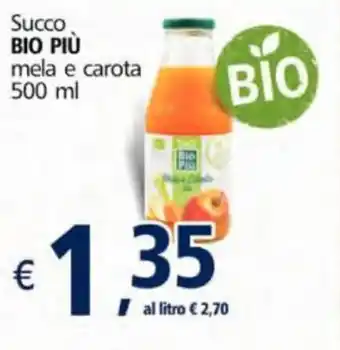 Alter Discount Bio Più Succo 500ml offerta