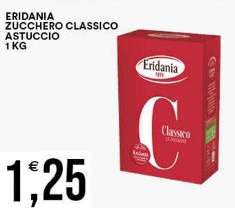 ERIDANIA ZUCCHERO CLASSICO ASTUCCIO 1 KG