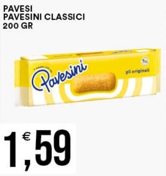 Vantaggio Cash&Carry PAVESI PAVESINI CLASSICI 200 GR offerta