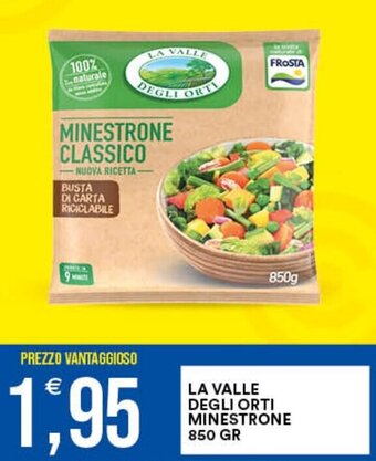 Vantaggio Cash&Carry LA VALLE DEGLI ORTI MINESTRONE 850 GR offerta