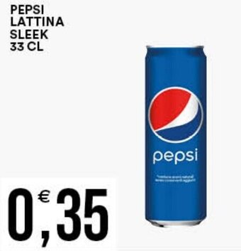 Vantaggio Cash&Carry PEPSI LATTINA SLEEK 33 CL offerta