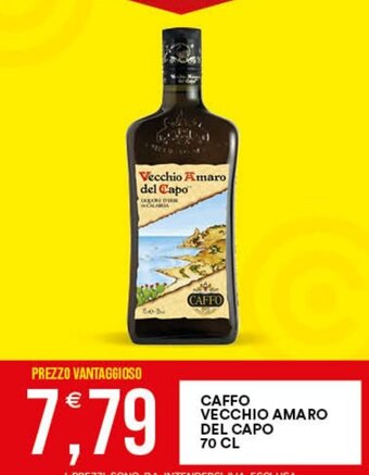 Vantaggio Cash&Carry CAFFO VECCHIO AMARO DEL CAPO 70 CL offerta