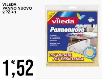 Vantaggio Cash&Carry VILEDA PANNO NUOVO 2 PZ + 1 offerta