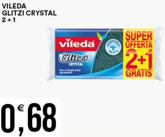 Vantaggio Cash&Carry VILEDA GLITZI CRYSTAL 2+1 offerta