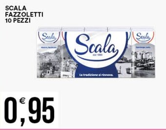 Vantaggio Cash&Carry SCALA FAZZOLETTI 10 PEZZI offerta