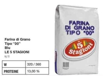 Farina di Grano Tipo "00" Blu LE 5 STAGIONI kg 10
