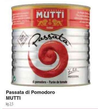 Docks Market Passata di Pomodoro MUTTI KG 2,5 offerta
