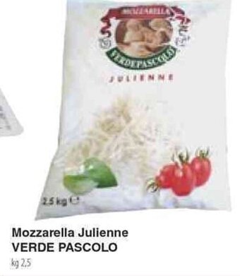 Mozzarella Julienne VERDE PASCOLO kg 2.5