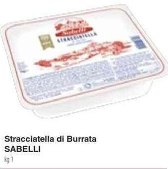 Stracciatella di Burrata SABELLI kg 1