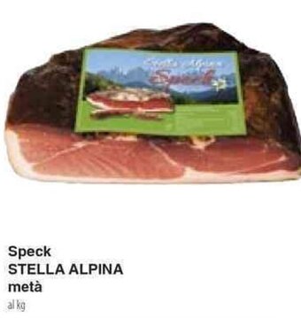 Speck STELLA ALPINA metà