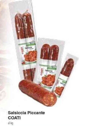 Docks Cash&Carry Salsiccia Piccante COATI offerta