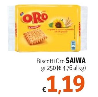 Biscotti Oro SAIWA gr 250