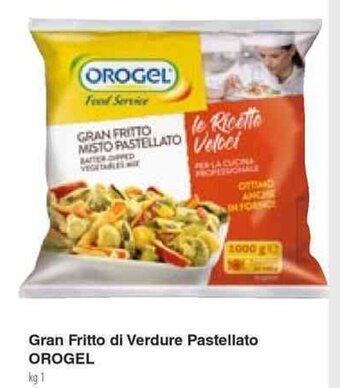 Docks Cash&Carry Gran Fritto di Verdure Pastellato OROGEL kg 1 offerta