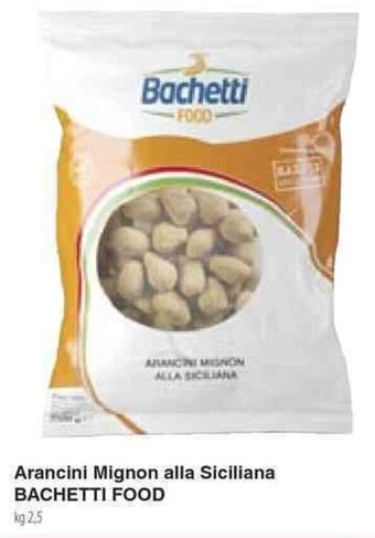 Docks Market Arancini Mignon alla Siciliana BACHETTI FOOD kg 2,5 offerta