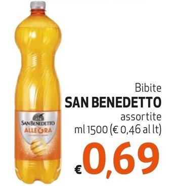 Maxi Family Bibite SAN BENEDETTO assortite ml 1500 offerta