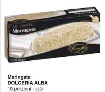 Docks Market Meringata DOLCERIA ALBA 10 porzioni g 850 offerta