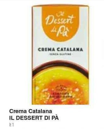 Docks Market Crema Catalana IL DESSERT DI PÀ lt 1 offerta