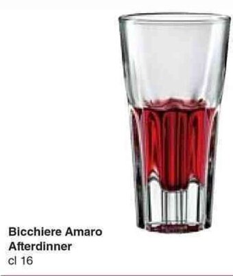 Docks Market Bicchiere Amaro Afterdinner cl 16 offerta
