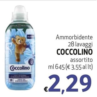 Maxi Family Ammorbidente 28 lavaggi COCCOLINO assortito ml 645 offerta