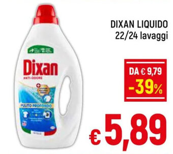 DIXAN LIQUIDO 22/24 lavaggi