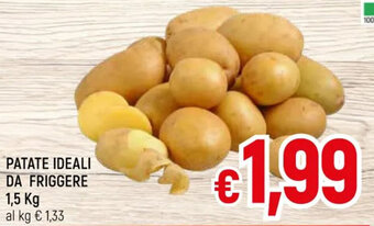 PATATE IDEALI DA FRIGGERE 1,5 kg
