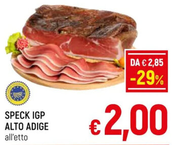 SPECK IGP ALTO ADIGE